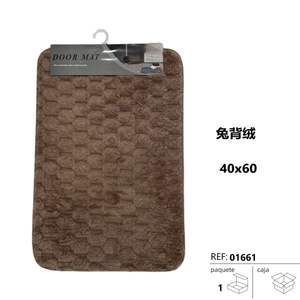 Tapis de porte en fourrure de lapin ALFOMBRA - Product Image 1