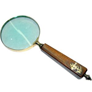 2025 Antique indien artisanat métal loupe oeil bonne qualité laiton Vintage Design gros Bronze couleur pour la lecture - Product Image 1