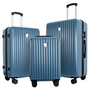 Set di Valigie Rigide da Viaggio in 3 Pezzi con Doppie Ruote Girevoli e Serratura TSA, Valigie con Ruote di Grande Capacità per Viaggi in Famiglia - Product Image 1