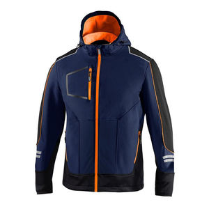 Veste Softshell Robuste pour Hommes, Imperméable, Tactique, de Chasse, Coupe-Vent, Polaire, Vêtement de Travail Respirant, Logo Personnalisé - Product Image 4