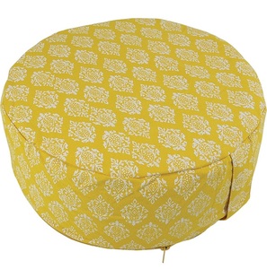 Cojín de Meditación Redondo Zafu, Tejido Orgánico Transpirable, Relleno de Trigo Sarraceno, Asiento de Yoga para Meditación en Casa y Práctica Zen, Venta al por Mayor - Product Image 2