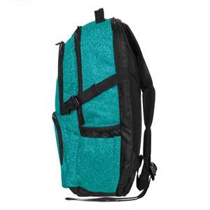 Sacs à dos de cheerleading scintillants et résistants avec tissu imperméable brillant, patchs nominatifs brodés personnalisés et doublure en nylon - Product Image 4