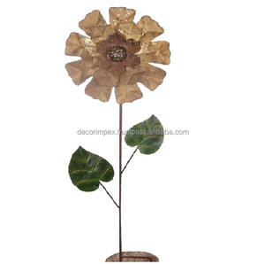 Support de décoration de jardin Bâton de fleurs en métal rouille pour plantes Modern Designer Metal Garden Stake In Top Selling - Product Image 6