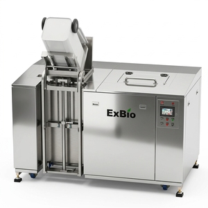Broyeur de déchets alimentaires commercial intelligent avec moteur de 5 CV, construction en acier inoxydable, système automatique sans odeur pour les usines - Product Image 5