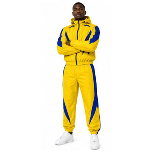 High Quality Windbreaker Tracksuit Custom Logo Zipper Jacket and <b>Trouser</b> 100% Nylon New Design Oversized Tracksuit For Men - Product Image 2