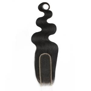 ที่ม้วนผม najir ผมแท้ลอนหลวมผมแท้แบบมีลูกไม้ปิดส่วนตัว U ใช้งานง่าย - Product Image 2
