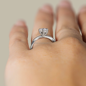 แหวนรูปอินฟินิตี้2ชิ้นปรับแต่งได้สำหรับผู้หญิงประดับเพชร925สตาร์ลิ่งชุบทองงานหมั้นงานแต่งงานของผู้หญิง - Product Image 4