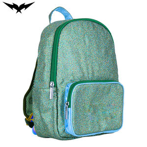 Sac à dos pour filles tendance de plein air à grande capacité avec compartiments, paillettes brillantes et fermeture à glissière pour enfants - Product Image 1