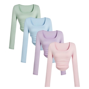 T-shirt court en coton pour femme, personnalisé avec logo OEM, imprimé, écologique, respirant, à manches courtes, pour usage quotidien estival, vente en gros - Product Image 2