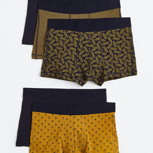 Nuevos Calzoncillos Boxer Transparentes y Sexys para Hombre, Diseño Personalizado, Transpirables, de Spandex/Algodón, con Patrón de Rayas, para Venta al Por Mayor - Product Image 5