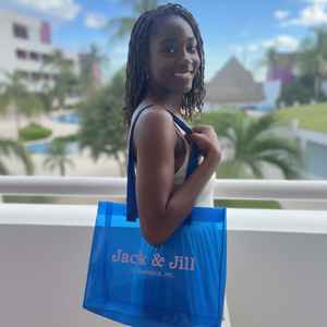 Sac fourre-tout transparent Jack and Jill en PVC, pour le shopping, la plage, les voyages, réutilisable, logo personnalisé, fournisseur en gros - Product Image 5