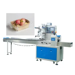 Automatische Stroom Fruit Citrus/Datum/Sinaasappel/Citroen/Papad Verpakkingsmachine