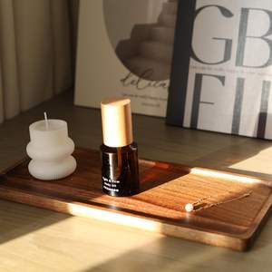 Bandeja de Baño de Madera Hecha a Mano, Bandeja Multiusos para el Inodoro y Organizador para Decoración del Hogar - Product Image 3