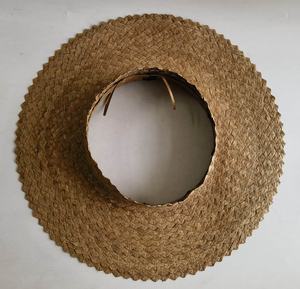 Sombrero de Paja Natural Estilo Boho para Mujer, Protección UV, Accesorio de Playa, Transpirable, con Lazo - Product Image 5