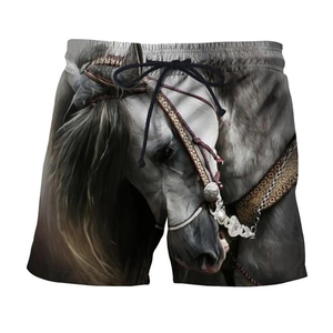 Divertidos Shorts de Playa con Estampado de Pollo Kung Fu, Moda de Verano para Hombres y Niños, Shorts de Baño Casuales con Estampado 3D de Animales, Talla Grande - Product Image 2