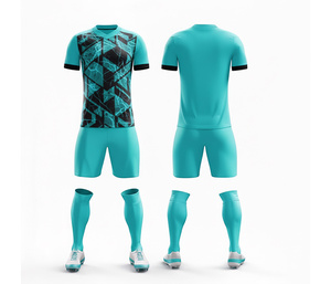 Uniformes de Fútbol Sublimados para Entrenamiento y Partido – Uniformes Personalizados |   Tallas para Hombres, Mujeres y Jóvenes |   Ropa Deportiva Ligera de Secado Rápido para Entrenamiento - Product Image 4