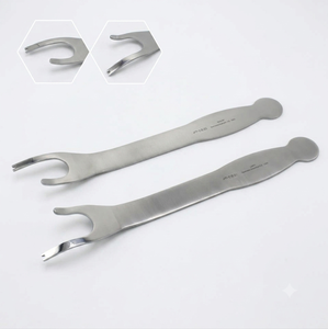 Ensemble d'extracteurs glénoïdes Bacastow gauche et droit en acier inoxydable - Product Image 1