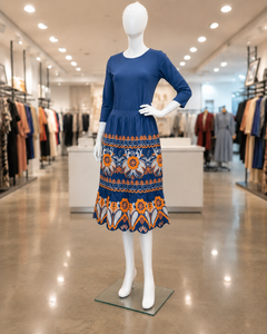 Women's Elegant Polynesian Micronesia Embroidery Breathable Knee-Length 100% Polyester Skirt Fashion Wrap Beach Adults Youth - Product Image 5