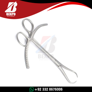 Pinzas de sujeción ósea de trinquete de acero inoxidable de 7 pulgadas de calidad premium Medic Instruments, certificadas CE para cirugía ortopédica - Product Image 3