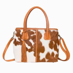 Bolsos de Mano de Moda 2026, Bolsos de Hombro de Pelo de Vaca para Mujer, Bolsos de Lujo al por Mayor OEM - Product Image 1