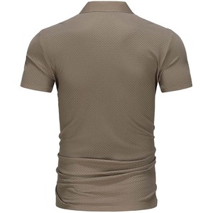 Camisetas de Hombre al por Mayor, Personalizadas, de Color Sólido, Tejido Liso Teñido, 100% Algodón, Transpirables y de Secado Rápido - Product Image 3