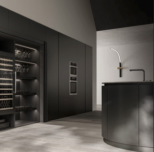 ชุดครัวสำเร็จรูป JY Project สไตล์ยุโรปหรูหราทันสมัย พร้อมไอส์แลนด์ วัสดุไม้กันน้ำ E0 E1 ทนทาน - Product Image 2