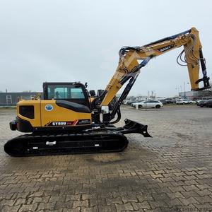 Máquina excavadora Sany SY80U de calidad premium que ofrece una potencia de excavación confiable y una respuesta hidráulica suave, ideal para trabajos pesados. - Product Image 2