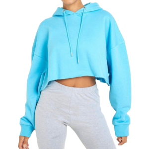 Sudaderas con Capucha Cortas para Mujer, Ropa Deportiva, Sudaderas Cortas - Product Image 2