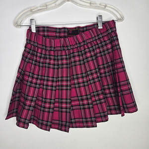 Minifalda Deportiva Estilo Kilt, Tartán Rosa Stewart, Plisada, para Mujer, Talla Mediana, 2026 - Product Image 5