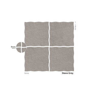 Carrelage en porcelaine antibactérien à emboîtement 500x500mm, dalle polie émaillée pour appartement et sols extérieurs - Product Image 2