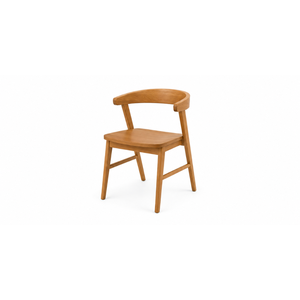 Ensemble de salle à manger rectangulaire en teck de luxe ARTERRA, table à manger minimaliste moderne avec chaises pour la maison et le café - Product Image 2