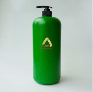 Botella de bomba de cilindro de plástico personalizada de 2000ml para loción, champú, cuidado corporal, embalaje, recargable, OEM, cosmético, fábrica de Vietnam - Product Image 2