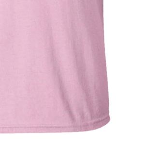 T-shirt rose imprimé graphique, manches courtes, col rond, en coton, personnalisé, décontracté, mode streetwear, confortable - Product Image 4