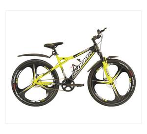 Vélo à double frein à disque unisexe pour hommes et femmes, pédales à pédales ordinaires brillantes pour étudiants et étudiants - Product Image 1