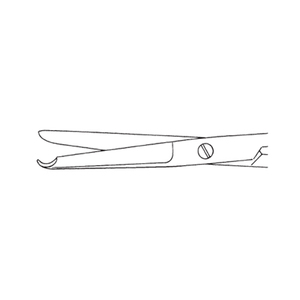 Ciseaux à pointe droite en acier inoxydable, instrument médical chirurgical pour la déshabillage des sutures, les soins et les procédures en salle d'opération - Product Image 3