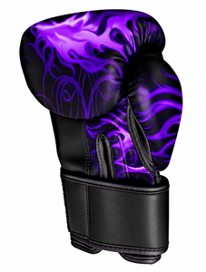 IBERIA Premium <b>Silver</b> Boxing <b>Gloves</b> Blue Accent PU Leather Training <b>Gloves</b> Custom Logo OEM Wholesale Sports Equipment - Product Image 3