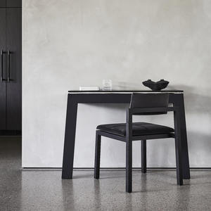 Sillas de Comedor de Tela con Diseño Personalizado al por Mayor, Silla de Comedor de Nogal para Proyectos Comerciales - Product Image 4