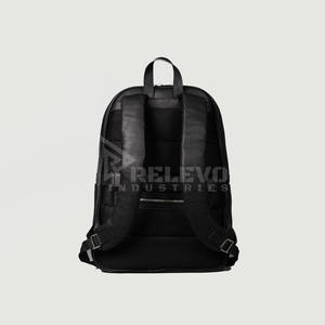 Sac à dos en cuir véritable avec logo personnalisé, faible MOQ, marque privée, double sangle, sac de voyage, vente en gros, sac à dos de luxe pour ordinateur portable - Product Image 6