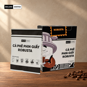 กาแฟโรบัสต้าเวียดนามแบบสำเร็จรูป บรรจุซอง ขายส่ง รับผลิตแบบ OEM แบรนด์ส่วนตัว - Product Image 3