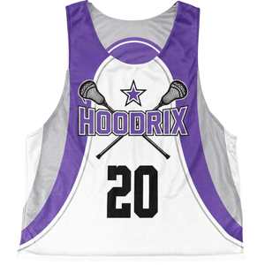 Maillots de lacrosse personnalisés pour hommes, réversibles, en maille, sublimés, respirants, à séchage rapide, uniformes d'équipe, fabricant, vente en gros - Product Image 2