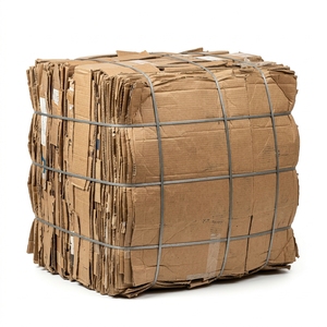 Fardos de Cartón Corrugado Reciclado y Fibra Mixta con Papel Reciclado para Suministro a Fábricas de Pulpa y Reprocesamiento de Cartón - Product Image 1