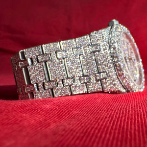 Reloj de Cuarzo Cuadrado Antiguo para Hombre 2026, con Diamantes Incrustados, Esfera con Números Romanos, Estilo Vintage, Acero Inoxidable, Hip Hop, Compra al por Mayor - Product Image 1