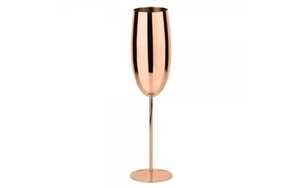 Copa de Vino Skies Trader WH250, Elegante, de Acero Inoxidable Dorado, para Flauta, Metal Plateado de Lujo, Irrompible, con Tallo, para Brindis - Product Image 4