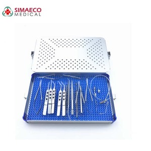 Cơ Bản Thiết Lập 10Pcs <span class=keywords><strong>Micro</strong></span> Phẫu Thuật Cụ Thép Không Gỉ Kim Loại Của Nhãn Hiệu Nguồn Điện Simaeco Sp Mô Hình Cho Tổng quát Phẫu Thuật 1 Năm - Product Image 6