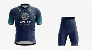 Combinaison de cyclisme de qualité supérieure, maillot et short de sport respirants, rembourrage ergonomique, vêtements de course sur route, légers et performants - Product Image 4
