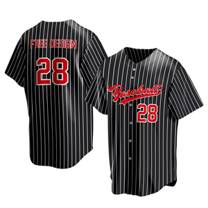 เสื้อเบสบอลดีไซน์ทันสมัยสุดฮิต เสื้อทีมแบบติดกระดุม ราคาสมเหตุสมผล - Product Image 4