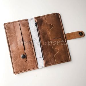 Cartera de piel de vaca con pelo para hombre, estilo western, monedero de cuero, tarjetero, funda para teléfono, elegante colección de carteras de mano para hombre - Product Image 4