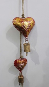 Campanas Colgantes en Forma de Corazón Más Vendidas para Decoración del Hogar, Bodas y Eventos, Disponibles para Suministro Mundial - Product Image 2