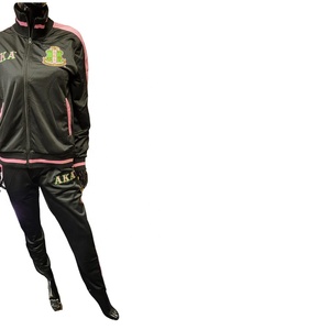 Chándal Deportivo Personalizado de Invierno para Hermandad Universitaria, Estilo Griego, con Apliques, Grueso, Vintage, Unisex - Product Image 3