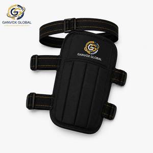 GANVOX GLOBAL Protège-cuisse de cricket réglable en néoprène léger, fabriqué en Inde, compact pour les joueurs, toutes saisons - Product Image 2